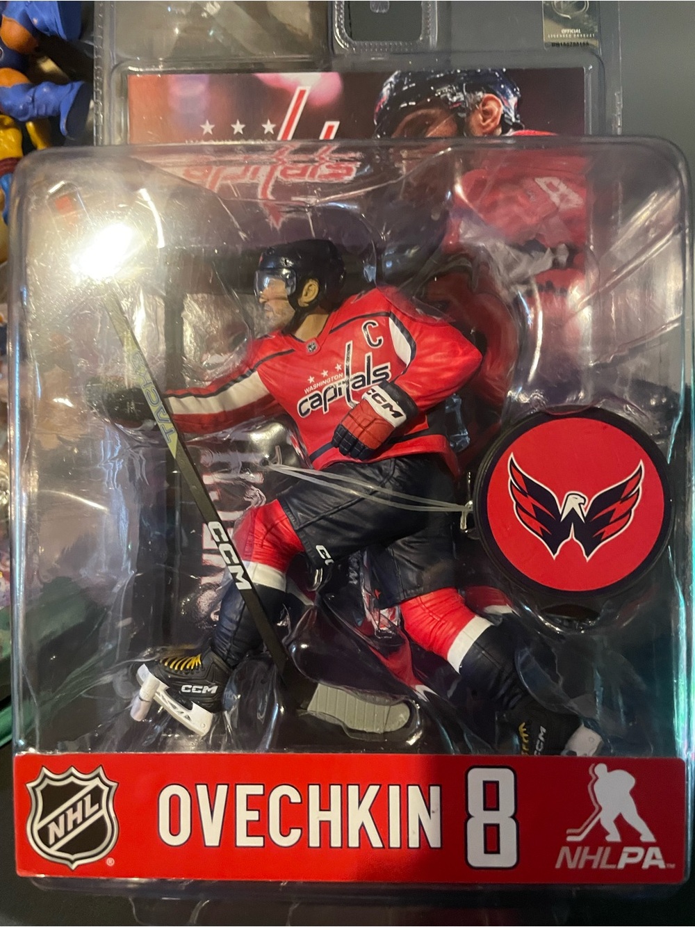 Alex Ovechkin Washington Capitals Figure - Red/White/Navy